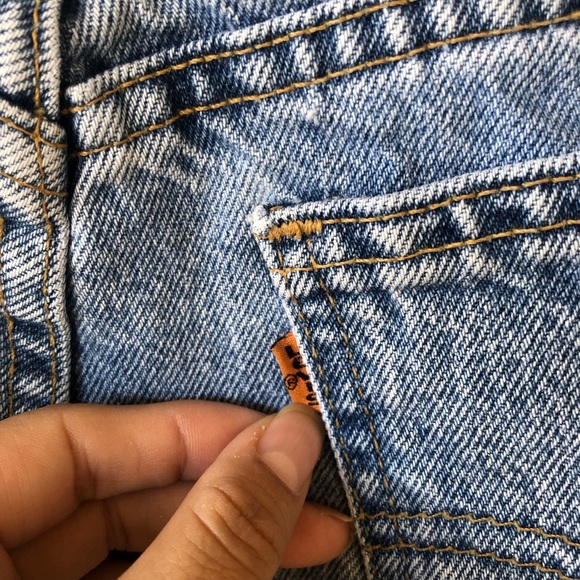 Vintage Levi’s high rise orange tab mom jeans - Picture 6 of 8